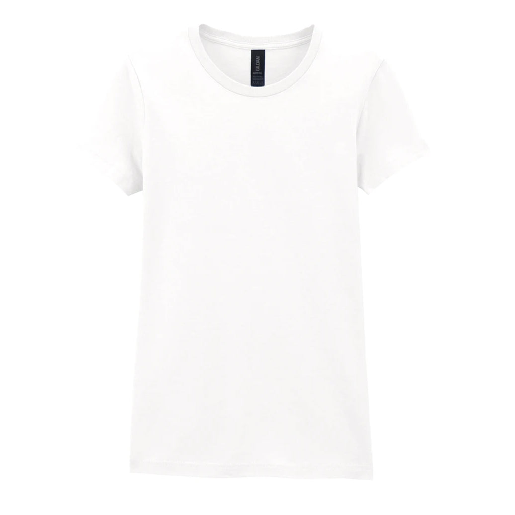 Women's Gildan Polyester/Cotton Custom Screen printed T-shirt