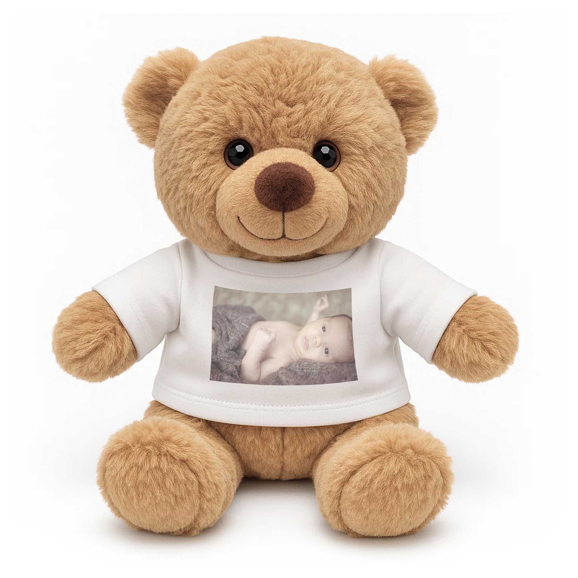 Personalised Teddy Bear with Printed T-shirt