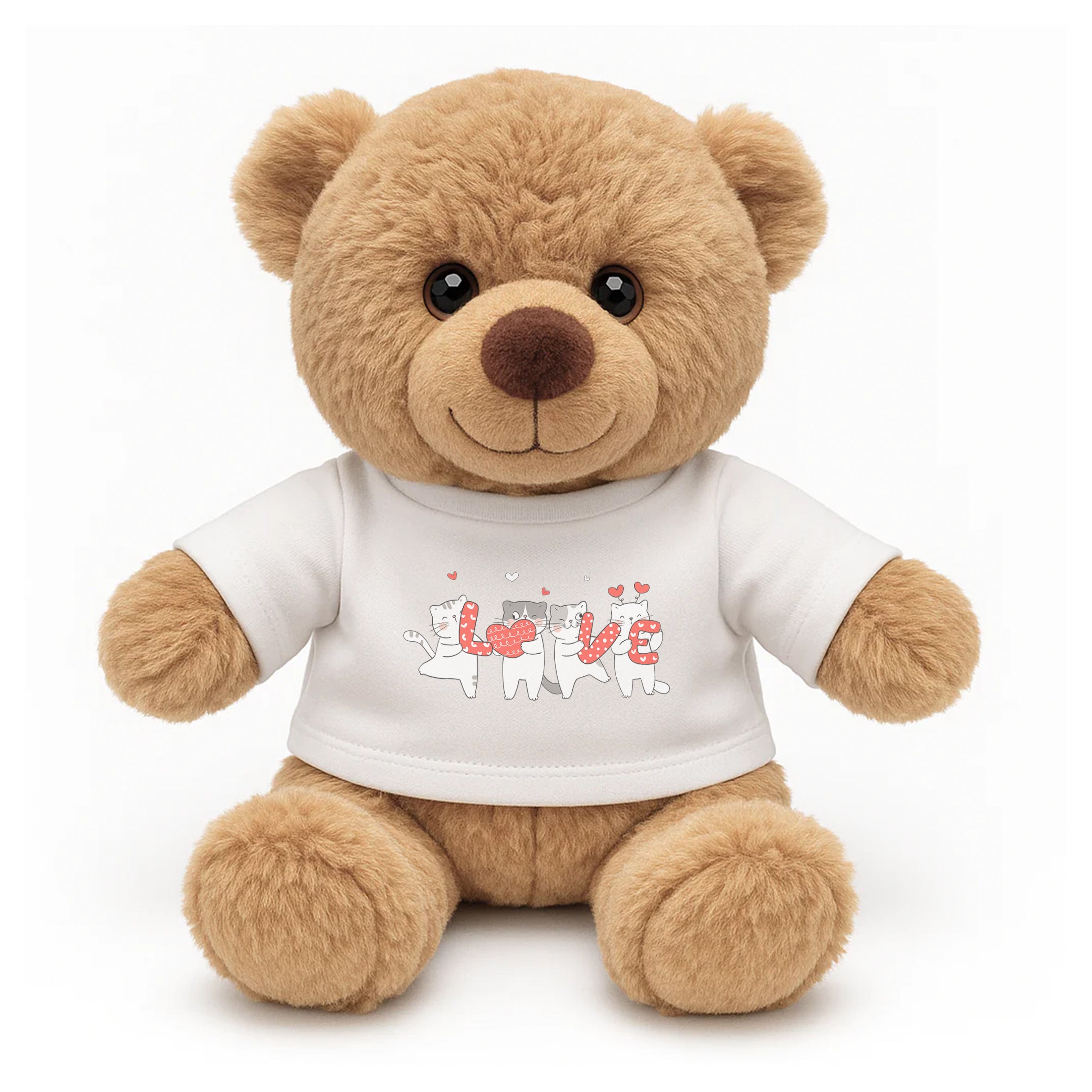 Cat Love Bear with T-shirt
